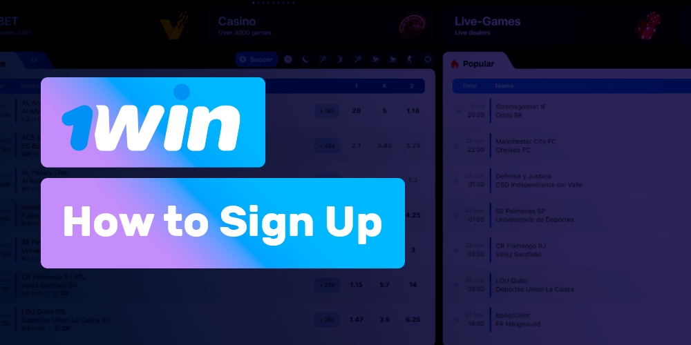 1win Registration in India